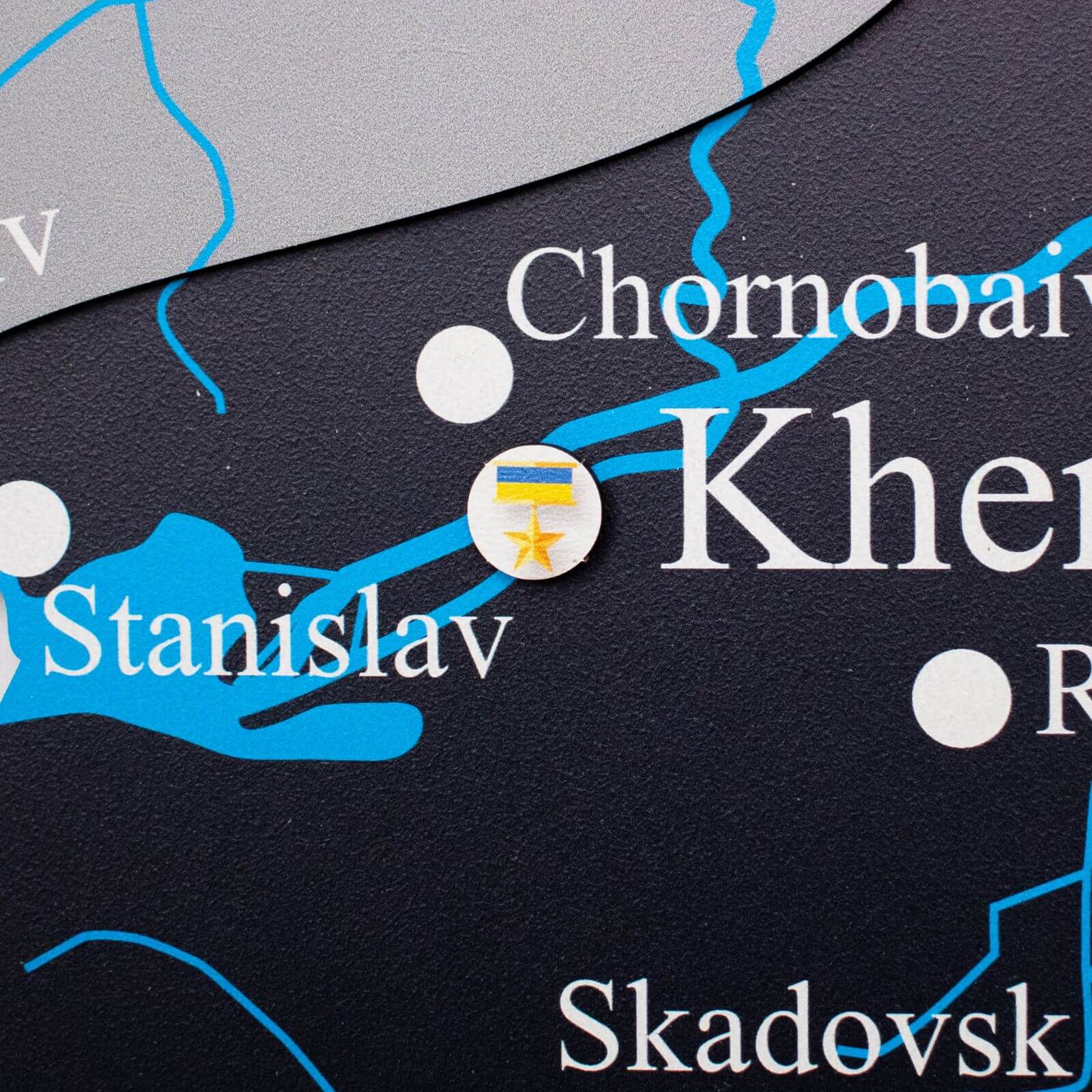 Wooden Map of Ukraine Nordik - Image 8