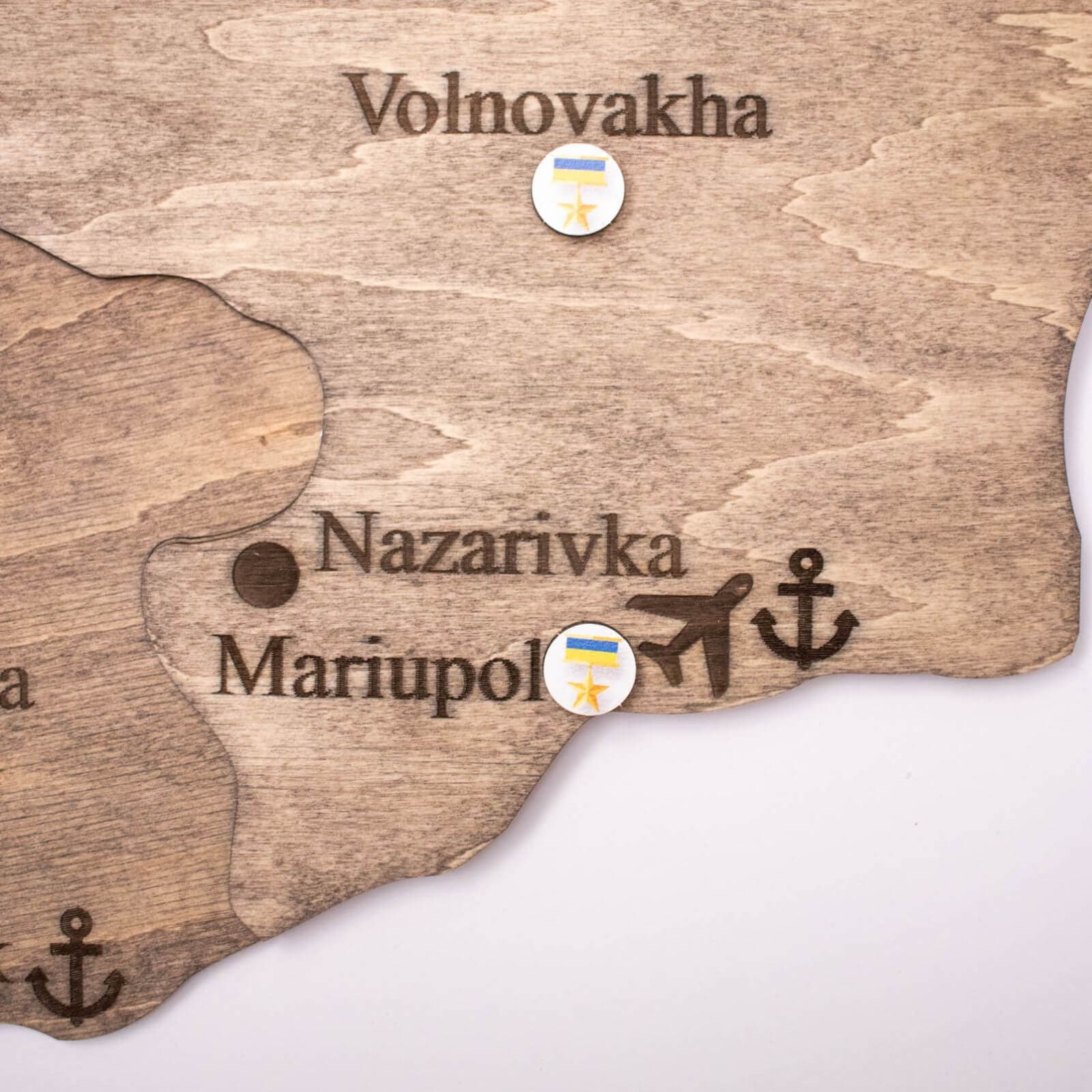 Wooden Map of Ukraine Terra - Image 11