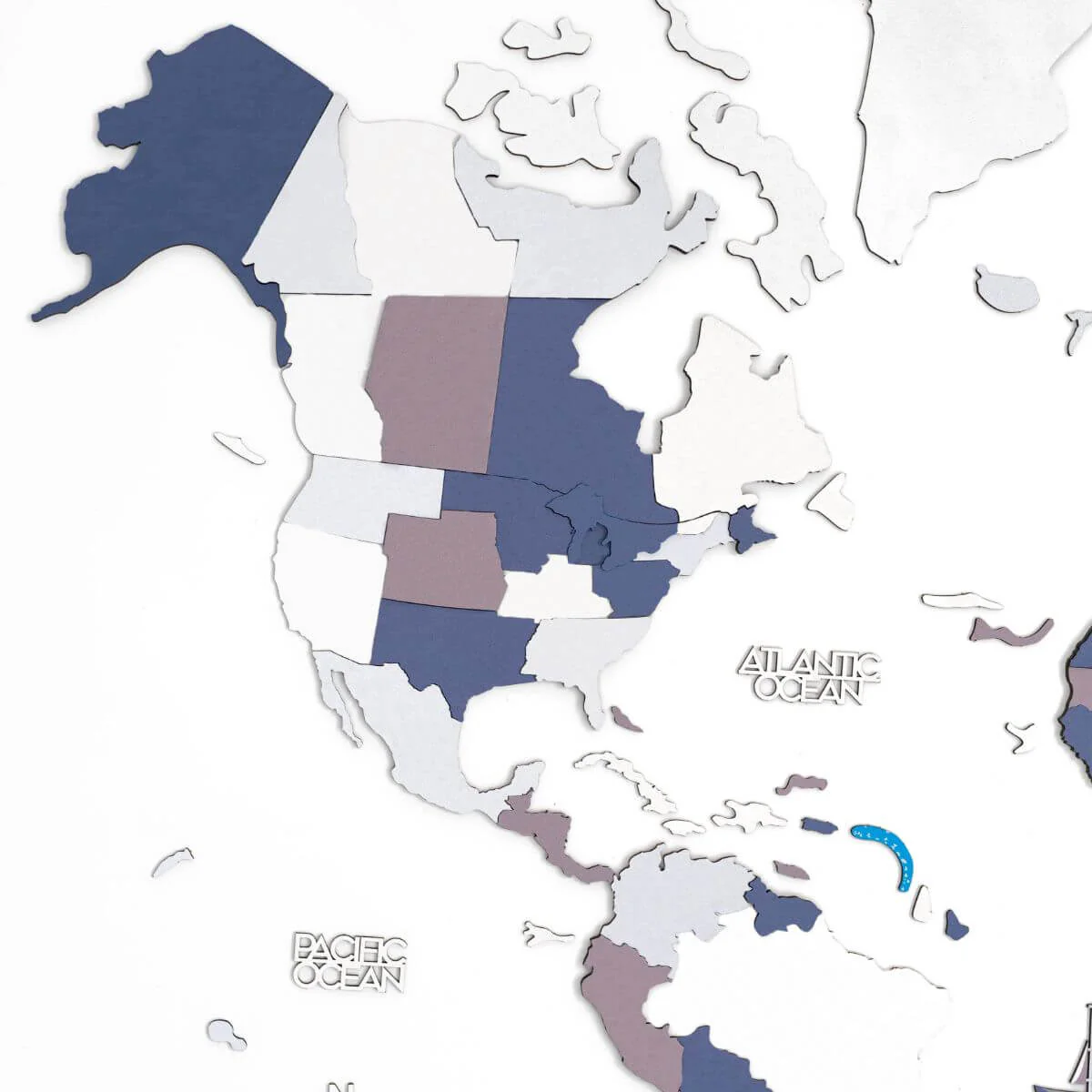 3D Wooden World Map Cruise - Image 5