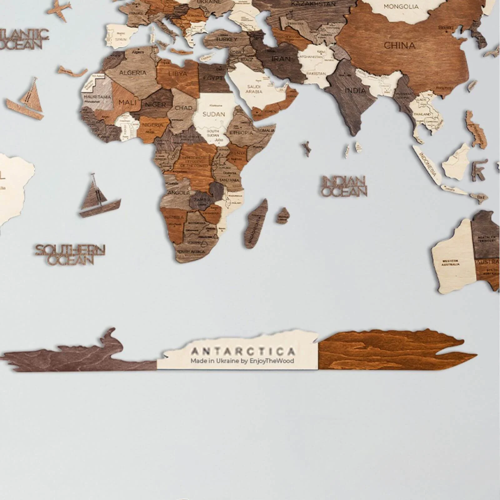 Antarctica For Maps in natural colors - Image 4