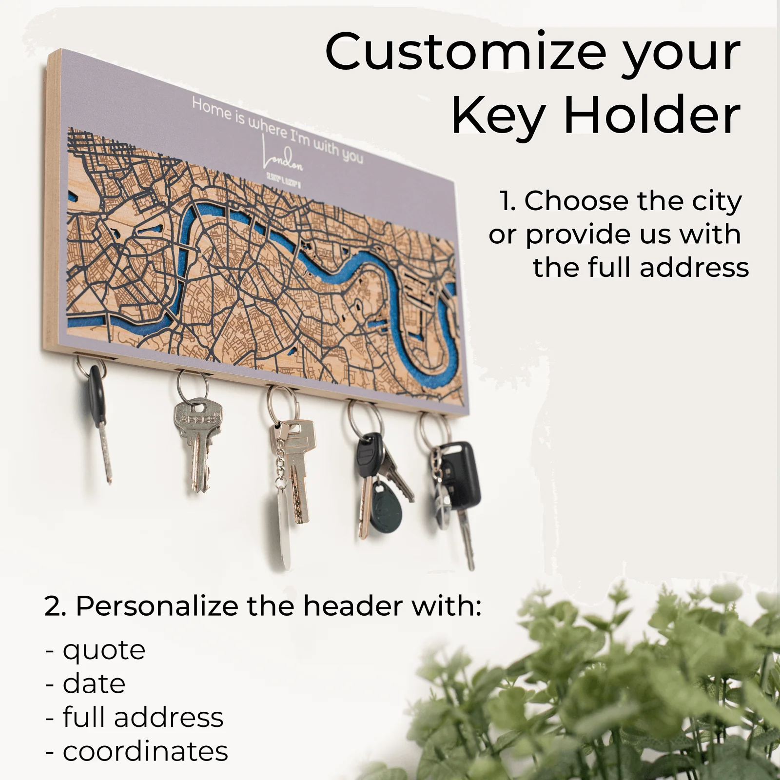 Wooden Key Holder - Image 6