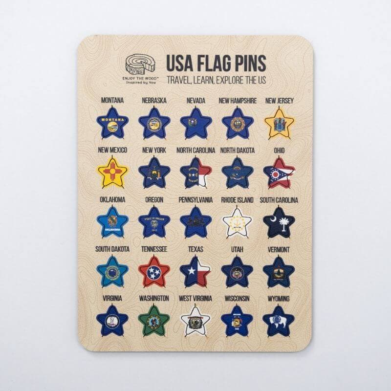 US Flag Sticky Pins - Image 5