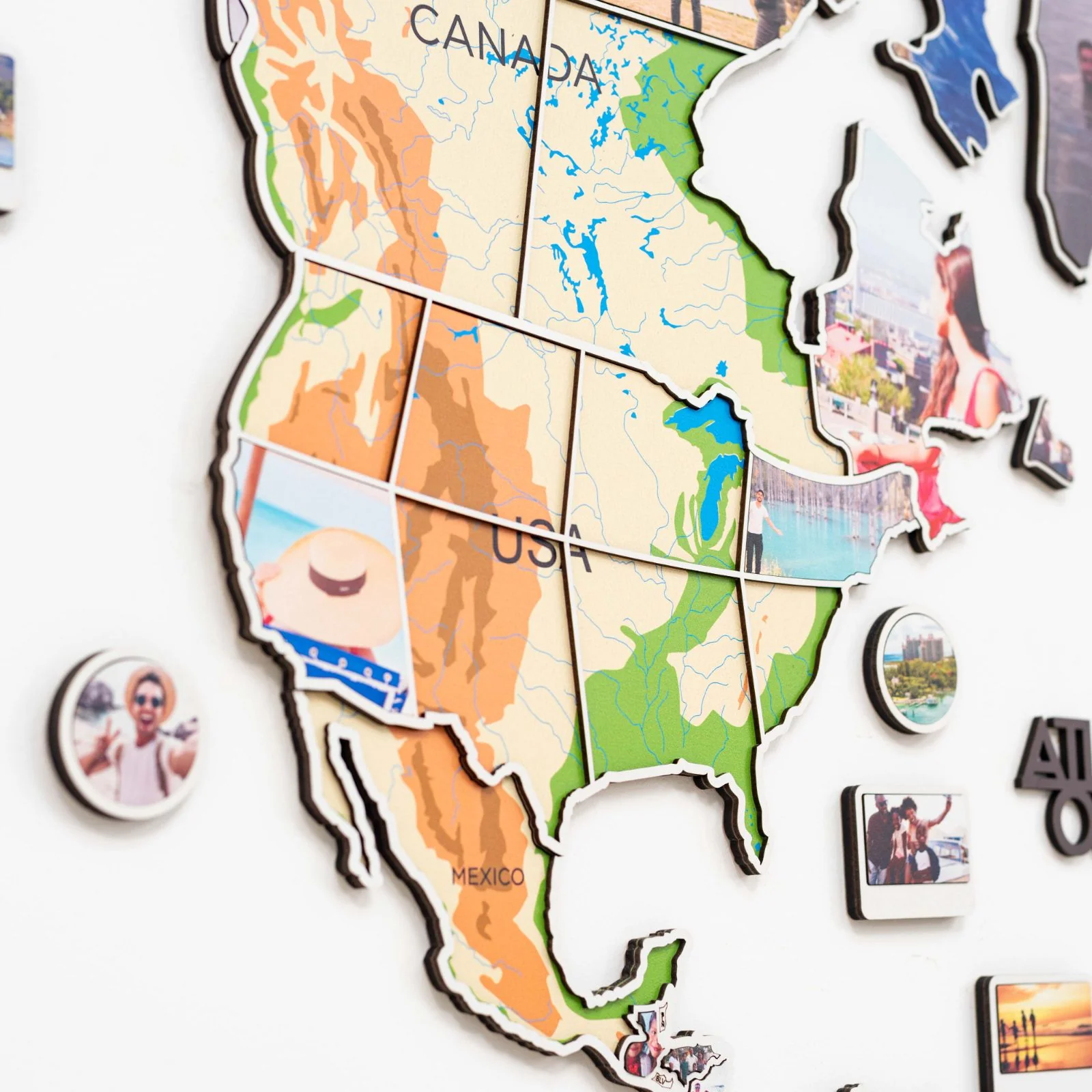 World Photo Map Physical - Image 14